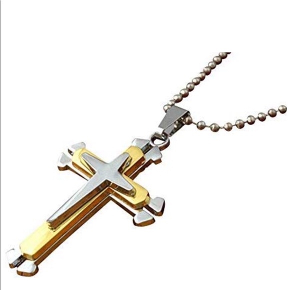 Other - 💞New Stainless Steel Cross Pendant